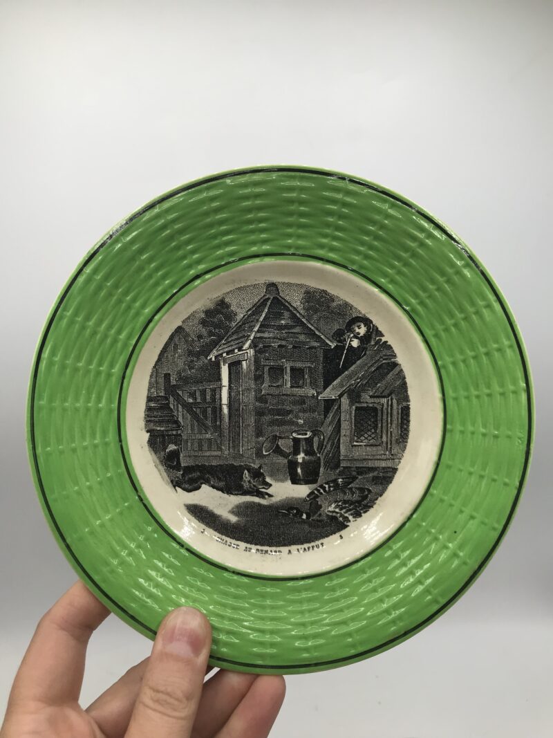 Composition de 9 assiettes "Parlantes" – Image 12