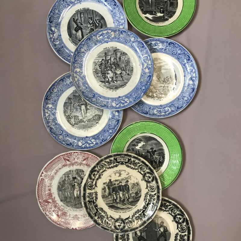assiettes parlantes sarreguemines (9)