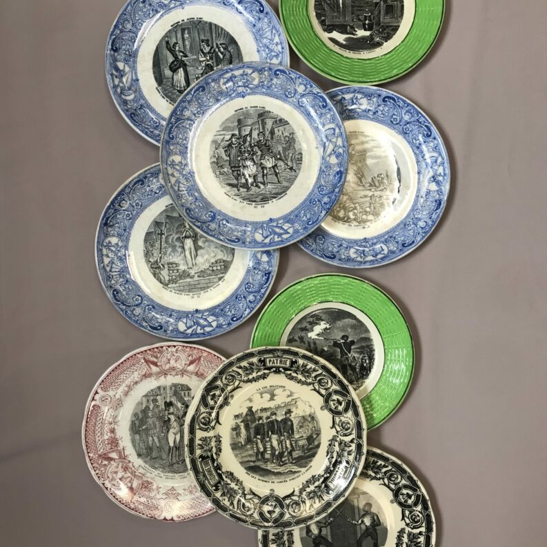 assiettes parlantes sarreguemines (9)