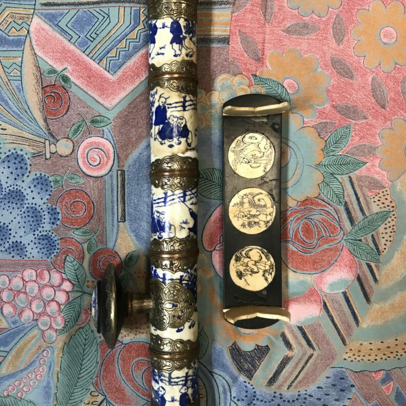 Ancienne pipe opium chinoise