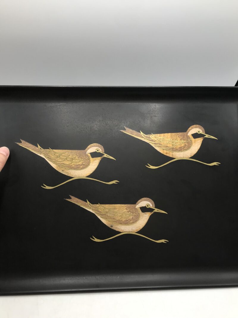 Plateau oiseaux signé Couroc – Image 4