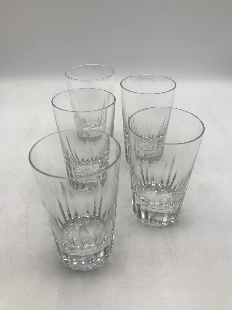 Ensemble de 5 verres cristal de Baccarat – Image 2