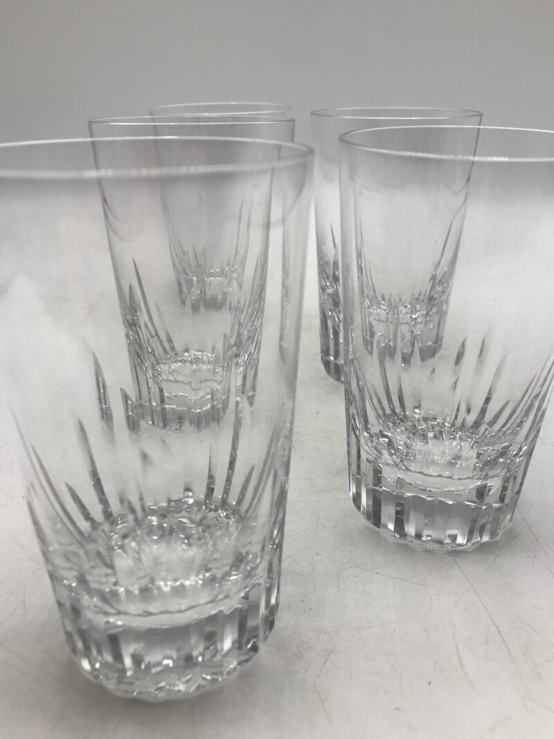 Ensemble de 5 verres cristal de Baccarat – Image 6