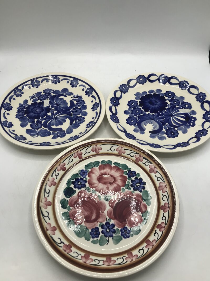 Ensemble de 8 assiettes FAJANS – Image 6