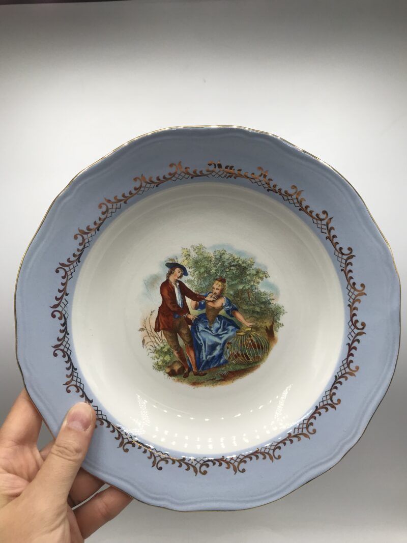 Lot de 11 assiettes creuses L'Amandinoise – Image 3