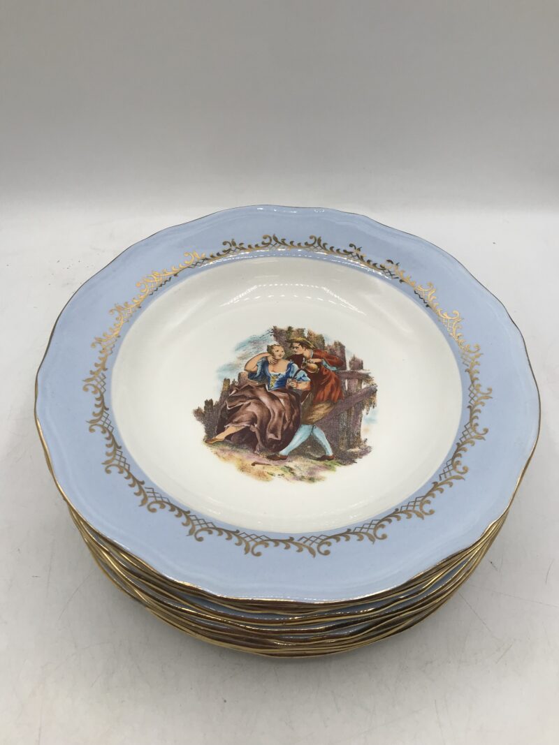 Lot de 11 assiettes creuses L'Amandinoise – Image 6