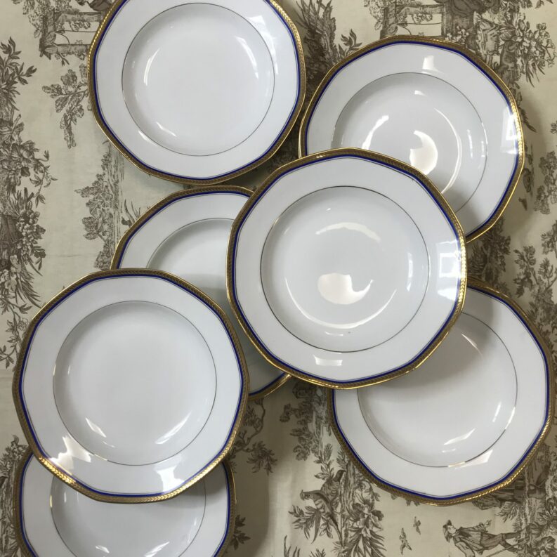 Service 12 assiettes Limoges jean Boyer