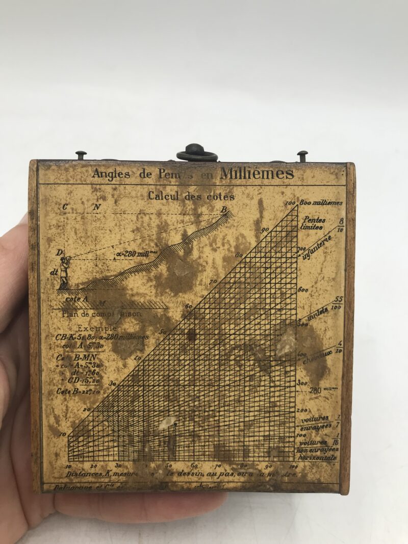 Ancienne boussole Alidade 1940 – Image 8