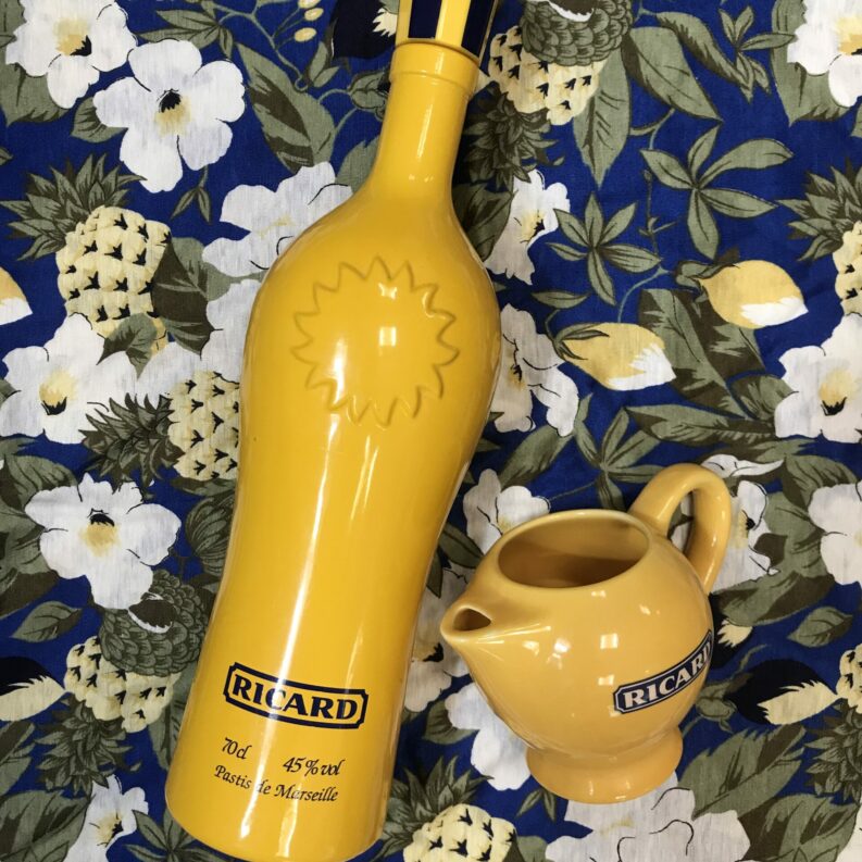 bouteille et broc Ricard vintage