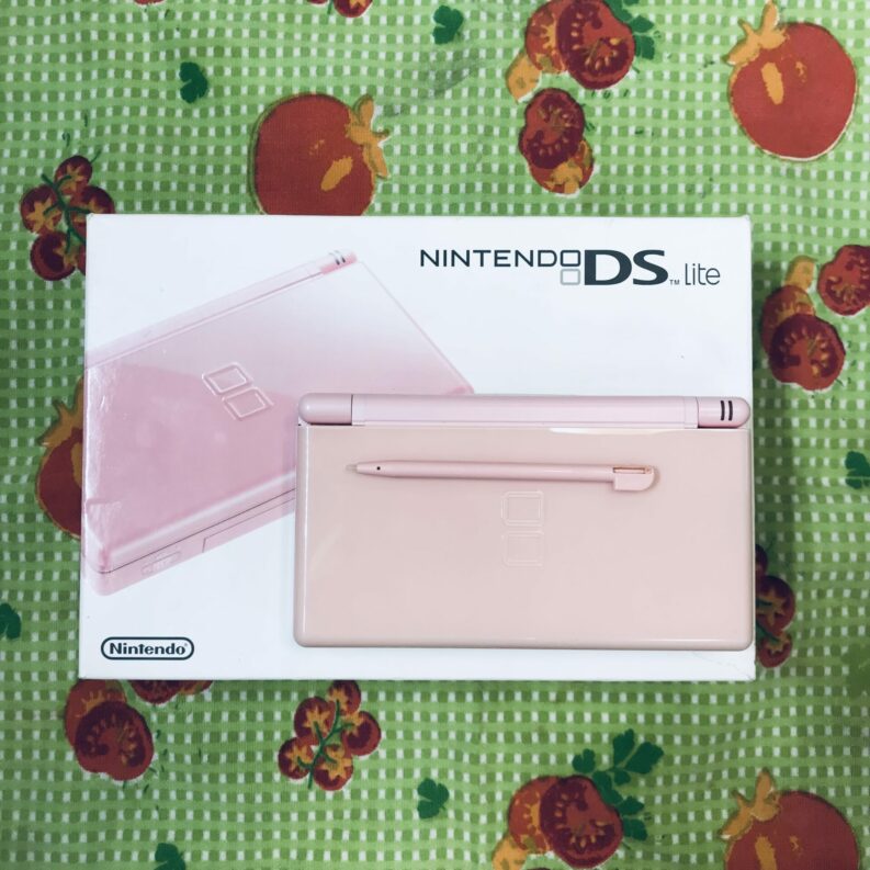console DS lite rose nintendo