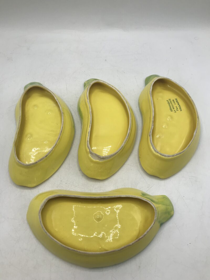 Lot de 4 coupelles bananes Vallauris – Image 3