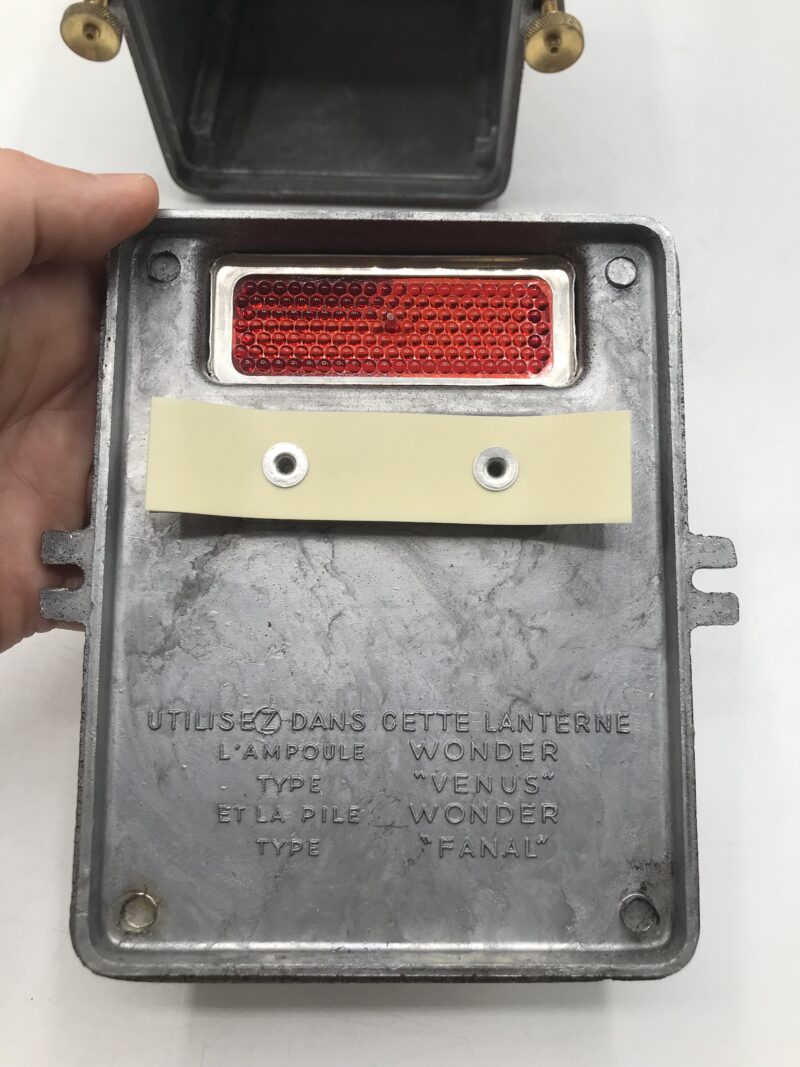 Lampe cheminot vintage – Image 2