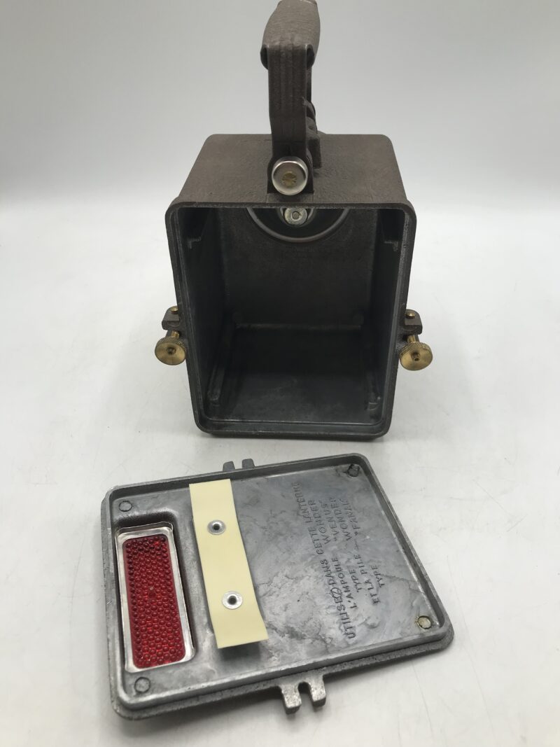 Lampe cheminot vintage – Image 6