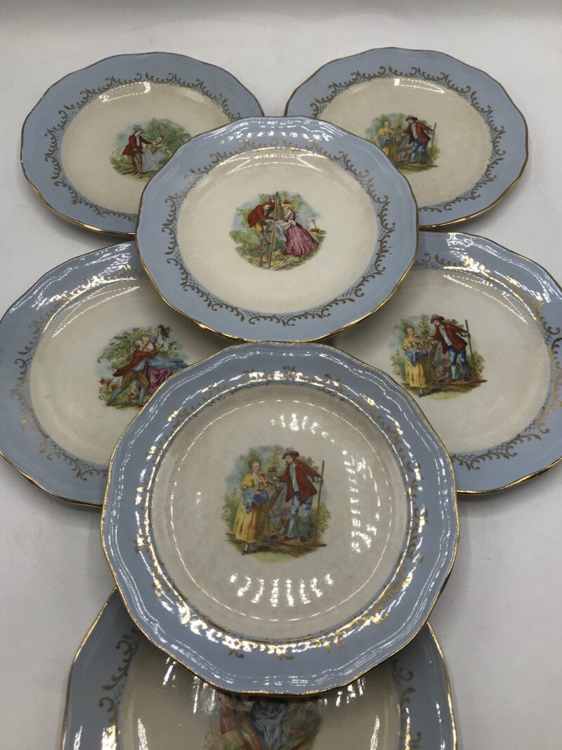 Lot de 7 assiettes à dessert L'Amandinoise – Image 10