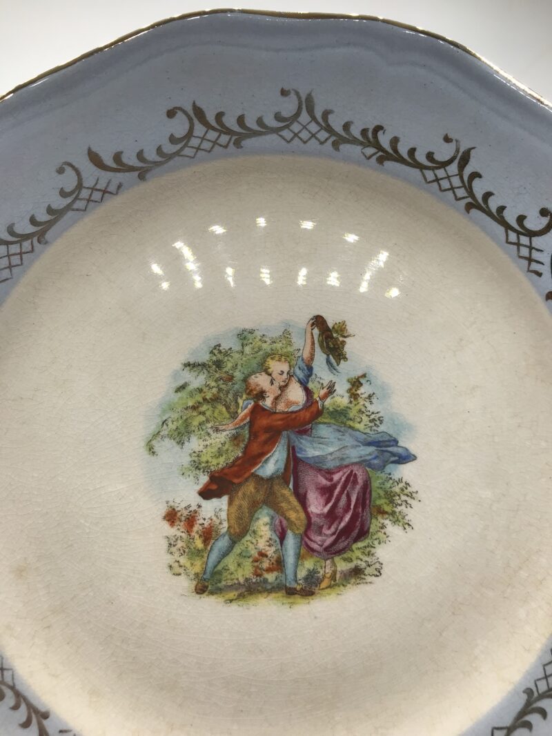 Lot de 7 assiettes à dessert L'Amandinoise – Image 2