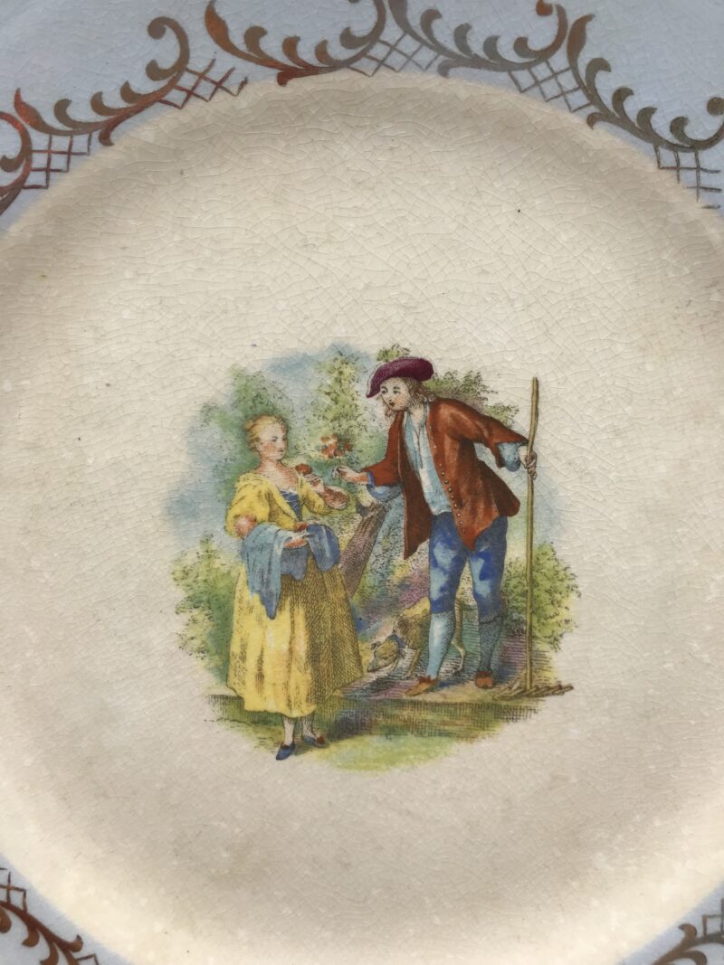 Lot de 7 assiettes à dessert L'Amandinoise – Image 3