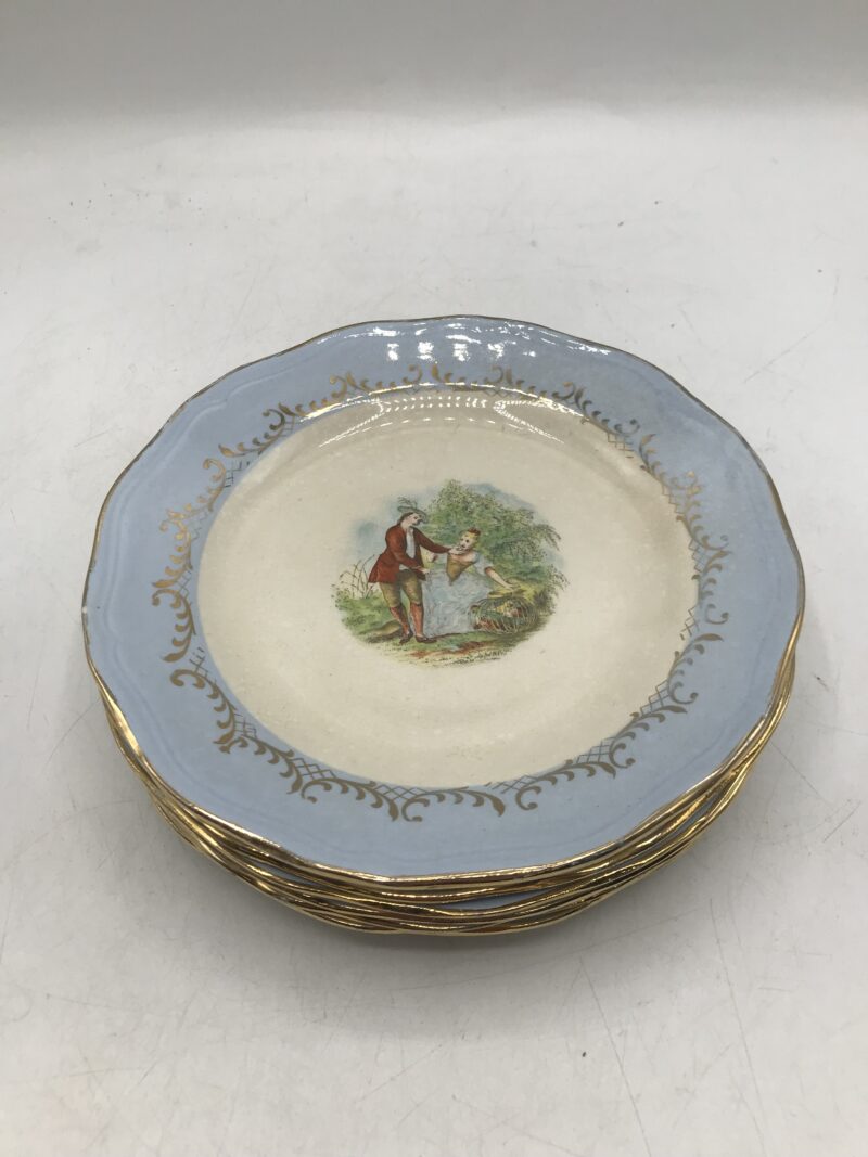 Lot de 7 assiettes à dessert L'Amandinoise – Image 4