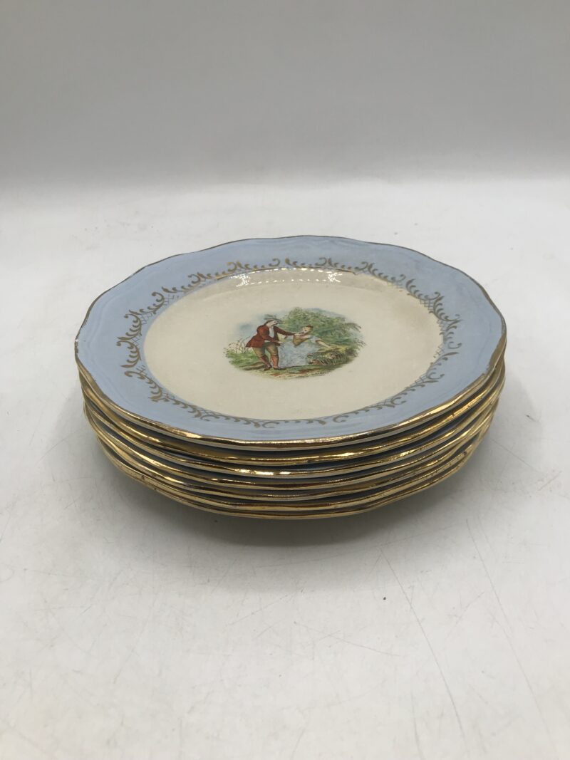 Lot de 7 assiettes à dessert L'Amandinoise – Image 5
