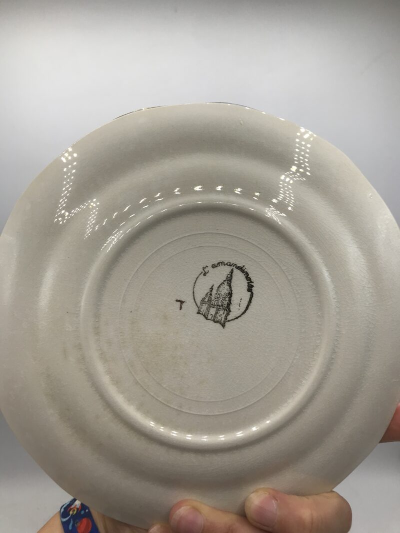 Lot de 7 assiettes à dessert L'Amandinoise – Image 7