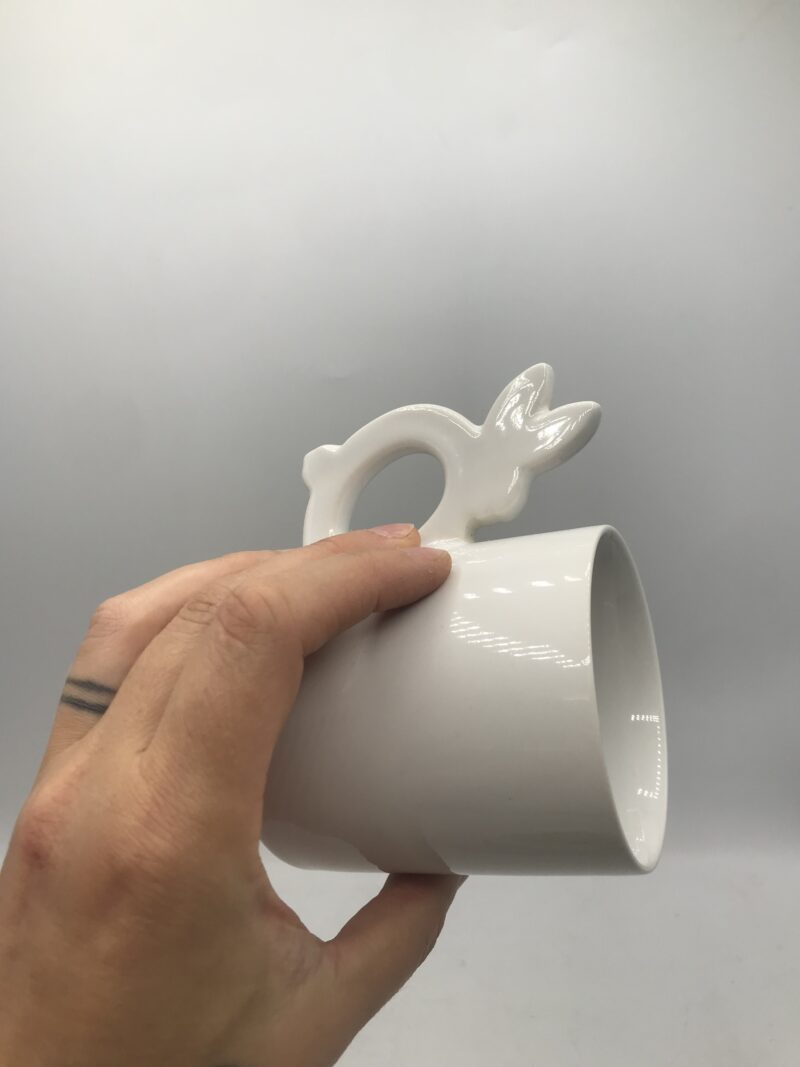 Ensemble mug lapin vintage 1980 – Image 7