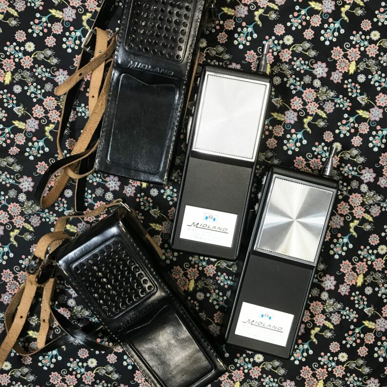 Talkie-Walkie Midland Nine 9 vintage