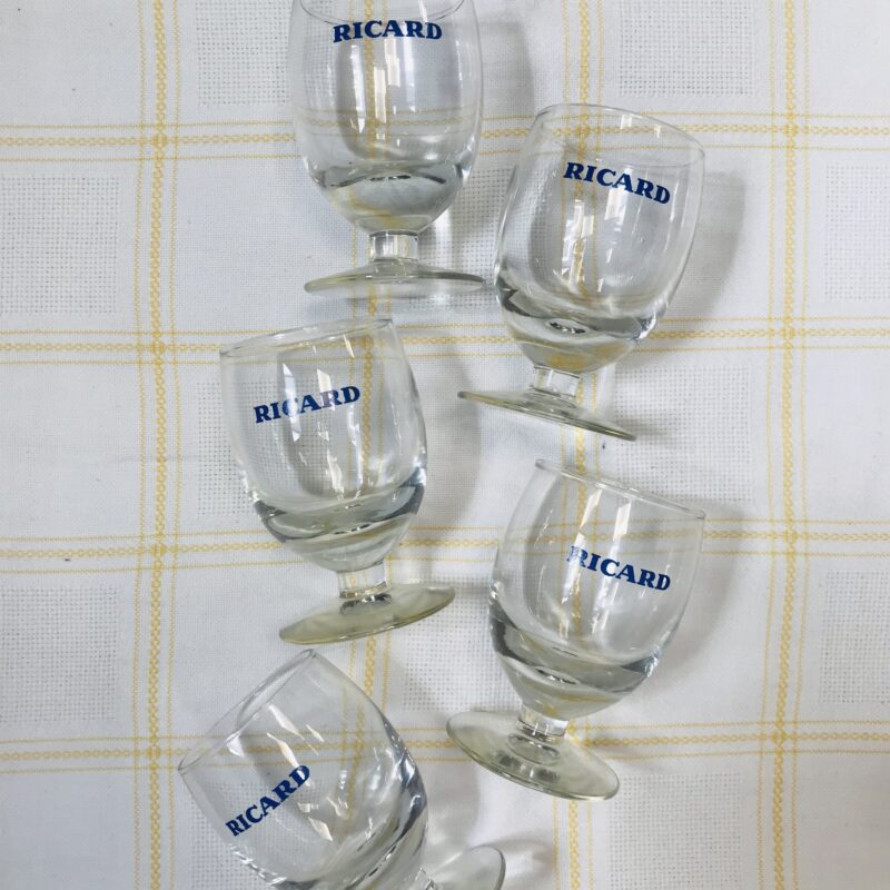 verre ricard vintage