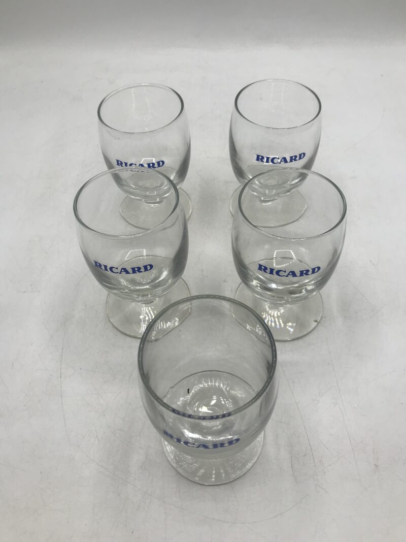 Lot de 5 verres RICARD – Image 5