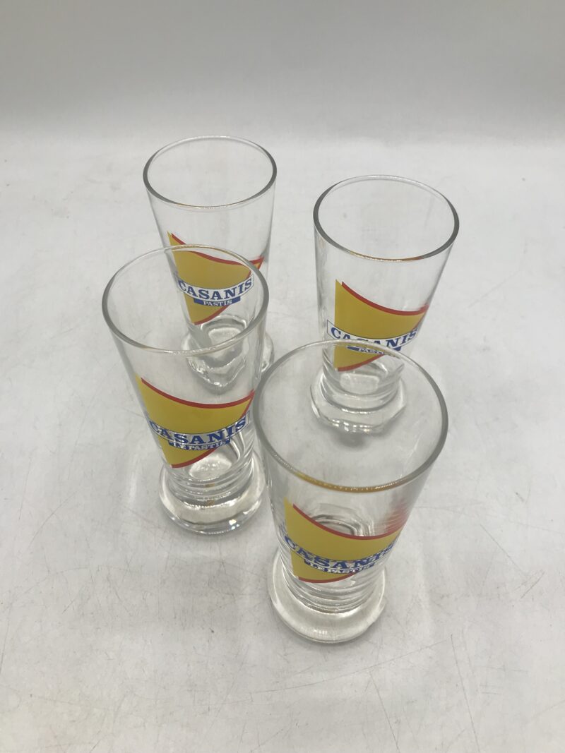 Lot de 4 verres Casanis "Le Pastis" – Image 2