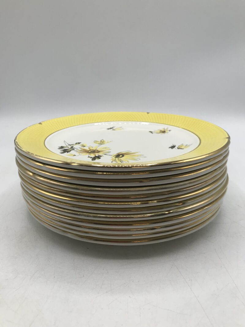 Service de 12 assiettes à dessert Salins – Image 2