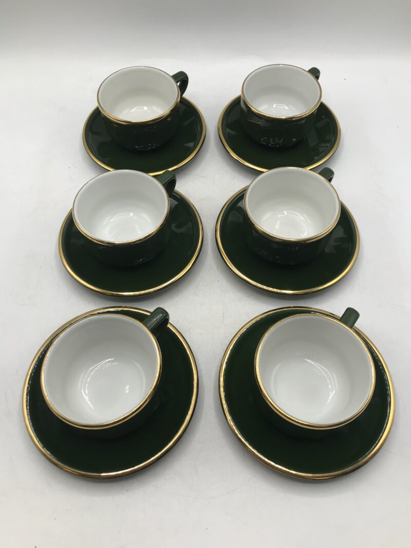 Service 6 tasses à café Apilco – Image 3