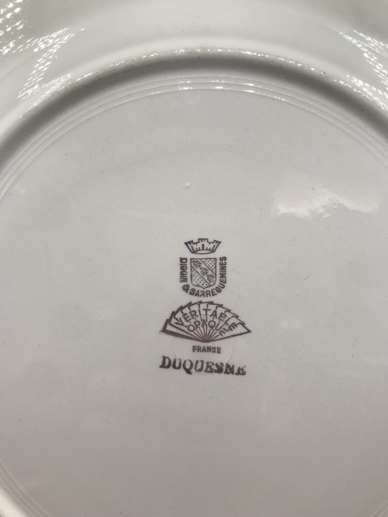 Service 17 assiettes Digoin – Image 7