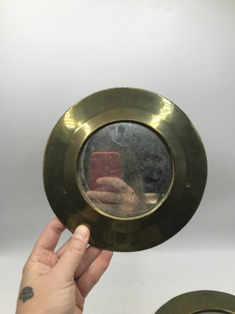 Ensemble de 7 miroirs laiton – Image 2