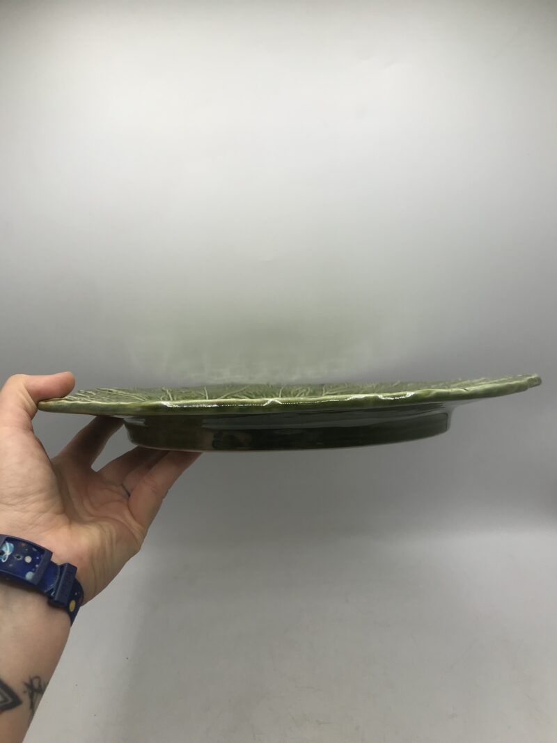 Duo de plat feuille de choux vintage – Image 7