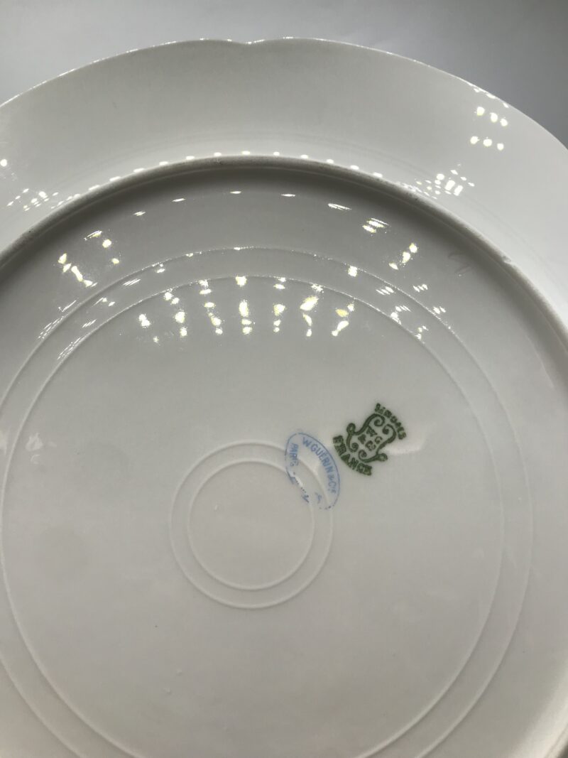 Service de 23 assiettes plates Limoges – Image 7