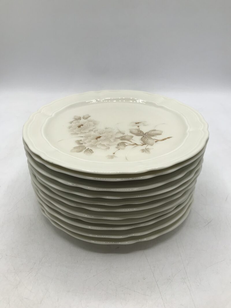 Service 11 assiettes porcelaine de Limoges – Image 7