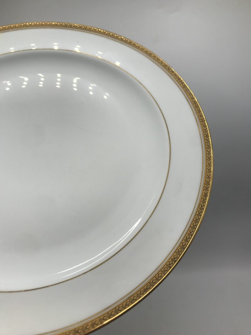 Service de 12 grandes assiettes Limoges – Image 2