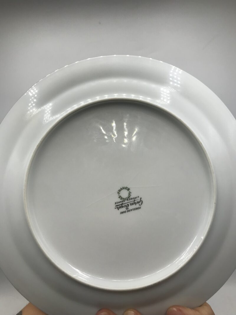 Service de 12 grandes assiettes Limoges – Image 7