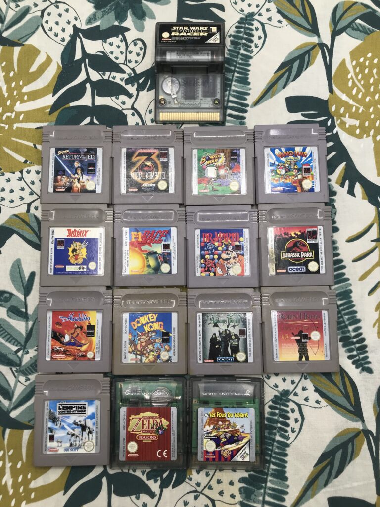 Cartouche De Jeux 61-en-1 Pour GameBoy (GBC/GBA/SP/DS Lite) - Neuf