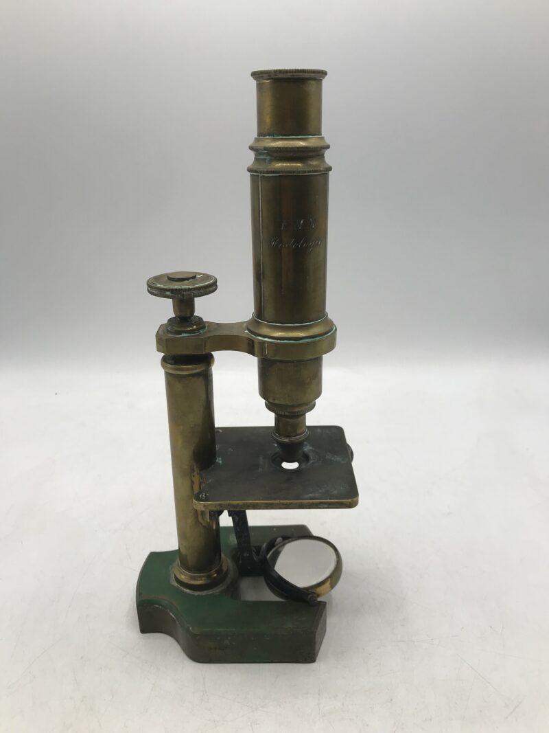 Microscope ancien en laiton – Image 3