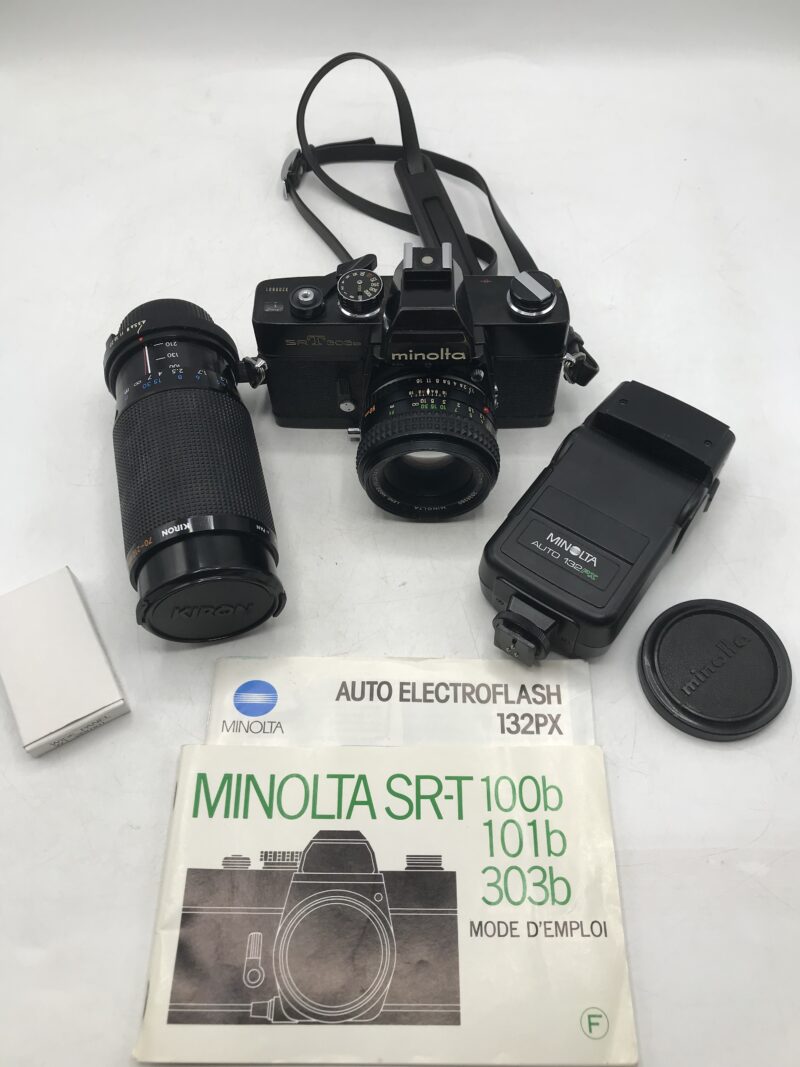 Appareil MINOLTA SRT-303b+objetcifs – Image 14