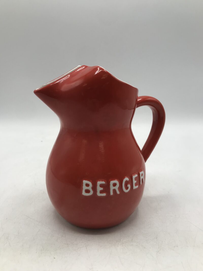 Broc rouge vintage "BERGER" – Image 6