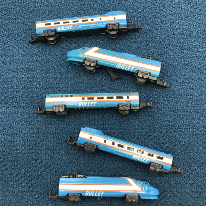 Train T.G.V miniature micro machines galoob 1990