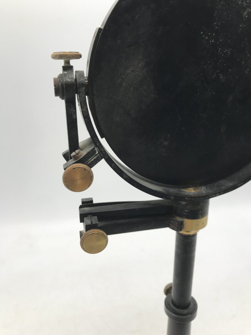 Ancien miroir sur pied an laiton – Image 3