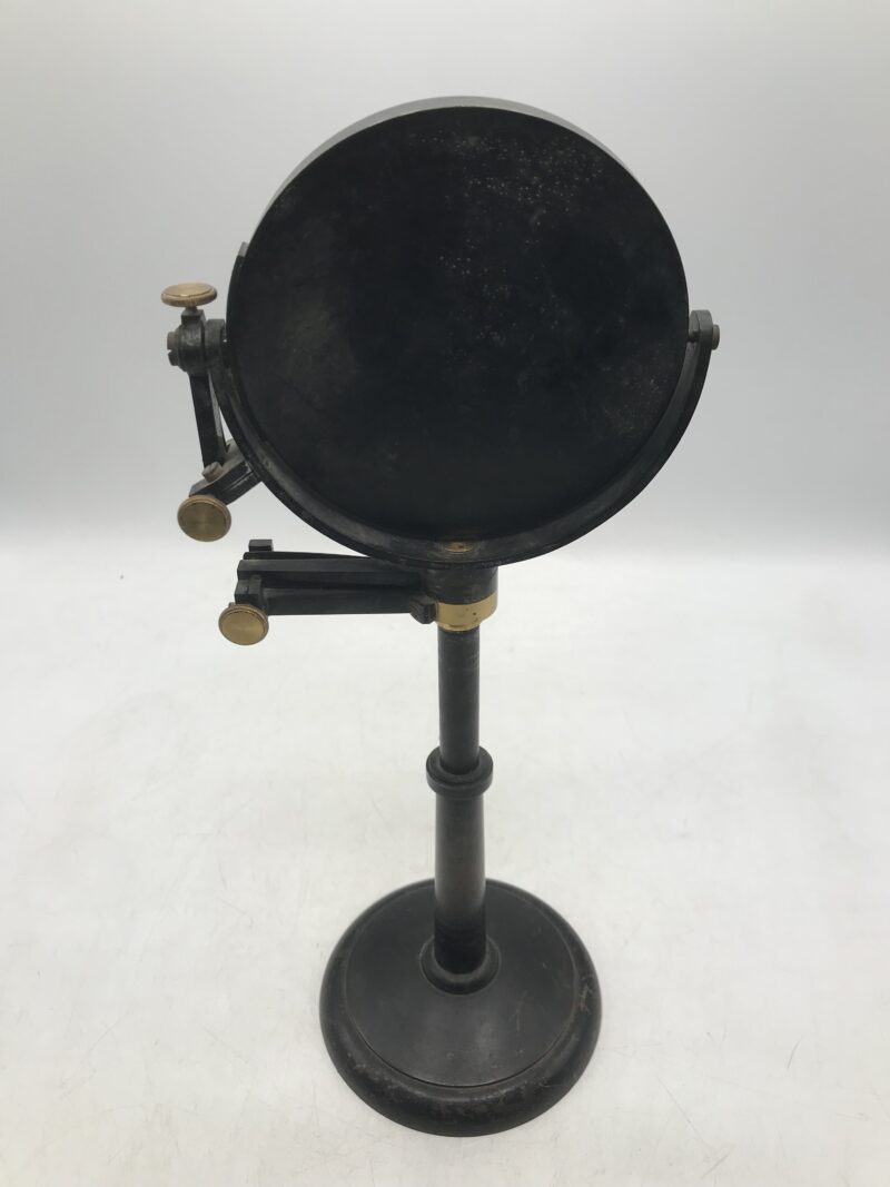 Ancien miroir sur pied an laiton – Image 4