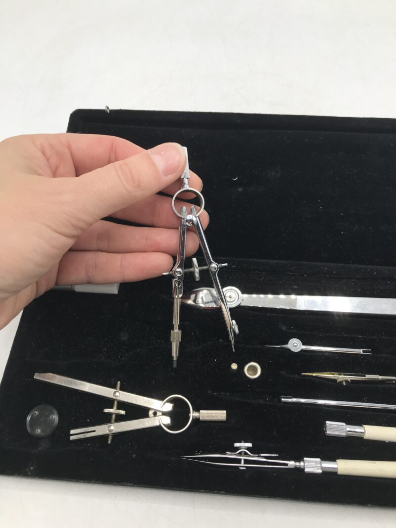 Joli coffret anciens compas Precimat – Image 7