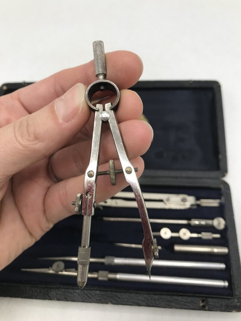 Joli coffret anciens compas – Image 4