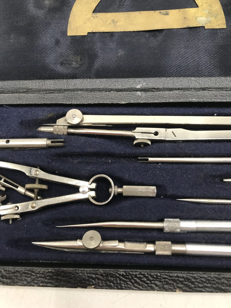 Joli coffret anciens compas – Image 8