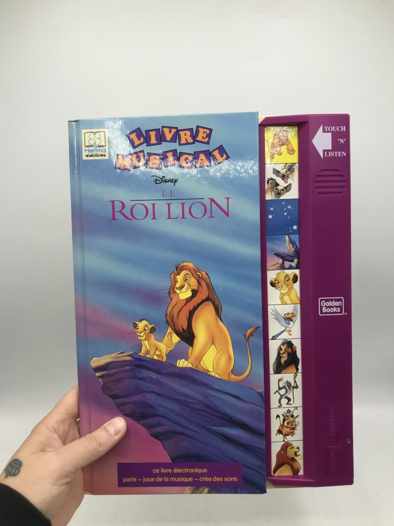 Lot de livre musical Disney vintage – Image 5