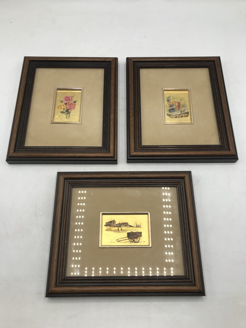 Lot de 3 chromolithographies – Image 2