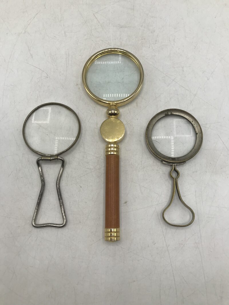 Lot de 3 loupes anciennes – Image 8